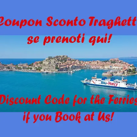 Casa Ennio A Le Grotte - Relax Totale Tra Mare E Campagna * Portoferraio